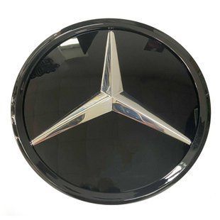Емблема в решітку радіатора Mercedes Vito W447 2014-2022 A2078880260 дзеркальна зірка чорна 430887 фото