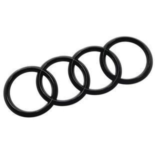 Автологотип емблема чорні кільця Audi A3 2008-2020 (8V) Black Edition на кришку багажника 8K5853302 409667 фото