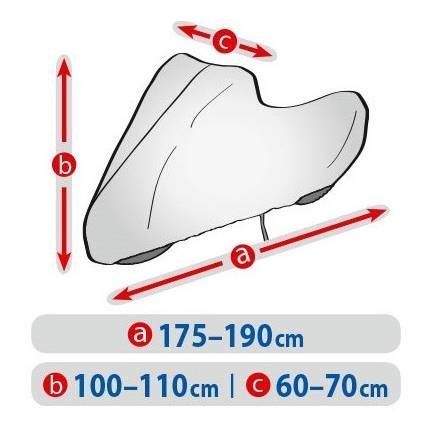 Чохол тент для велосипеда Kegel Basic Garage XL bike 175-190см 408110 фото