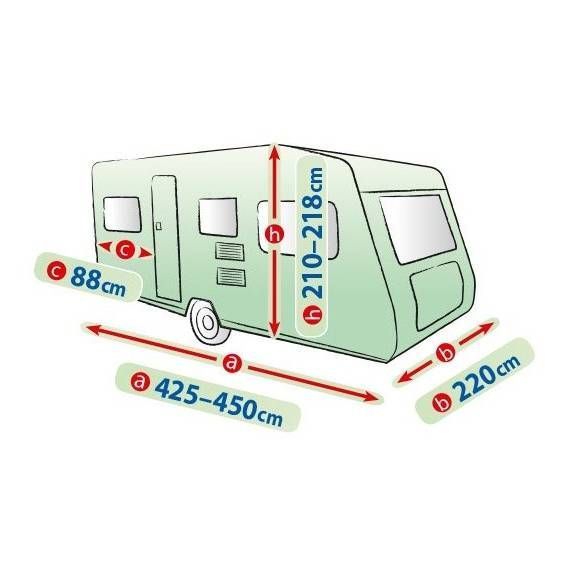Чохол тент на автодім Kegel Perfect Garage 450 ER caravan 425-450см 317780 фото