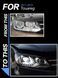 Передние фары на Volkswagen Touareg 2010-2014 Xenon взамен галогена 430507 фото 9