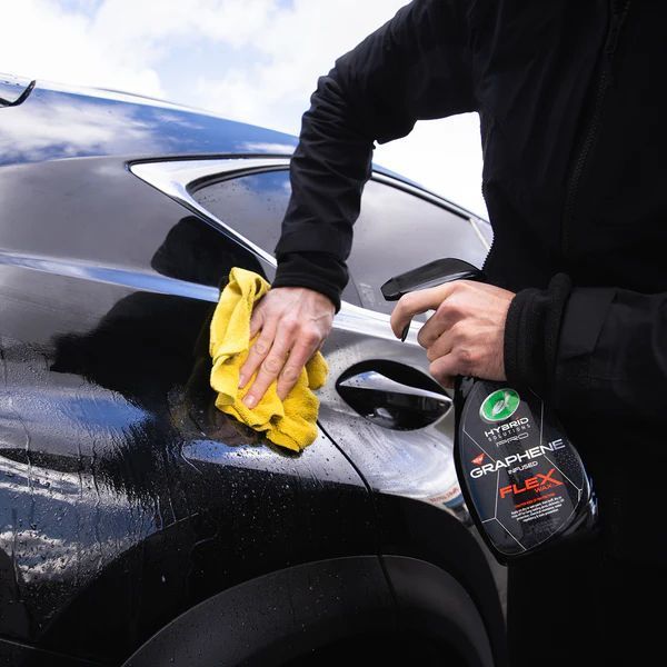 Графеновий восковий поліроль Turtle Wax Hybrid Solutions Graphene Flex Wax 680 мл 340913 фото
