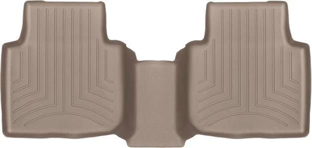 3D килимки для Volkswagen Tiguan 2017-2019 бежеві задні WeatherTech 459893 240201 фото