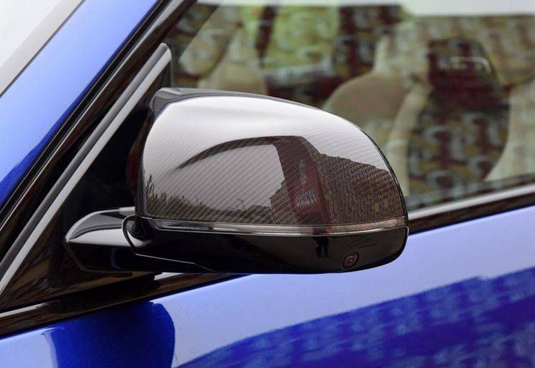 Карбонові накладки на дзеркала на BMW X3M F97, X4M F98, X5M F95, X6M F96 426321 фото