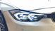 Передние фары на BMW 3 Series F30 2013-2018 FULL LED G20 look вместо оригинальных галогеновых фар 430390 фото 5