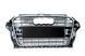 Решетка радиатора на Audi A3 2012-2016 в стиле S3 Chrome Black 427361 фото 1