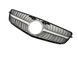 Решетка радиатора на Mercedes C-class W204 2007-2014 Diamond Silver 430001 фото 3
