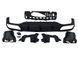 Диффузор (заднего бампера) Black/Black Pipe (стиль E63) AMG на Mercedes E-class W213 2016-2020 427861 фото 3
