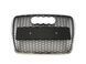 Решетка радиатора на Audi A6 C6 2004-2011 в стиле RS6 Chrome Black без PDC 427306 фото 1