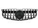 Решетка радиатора на Mercedes GLK-class X204 2008-2012 GT Chrome Black 430756 фото 1