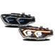 Передние фары на BMW 3 Series F30 2013-2018 FULL LED G20 look вместо оригинальных галогеновых фар 430390 фото 1