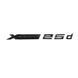 Автологотип емблема напис BMW Xdrive 25d Black Shadow Edition 401254 фото 1