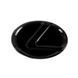 Автологотип шильдик эмблема Lexus Full Black 160мм черный глянец 522616 фото 2
