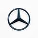 Значок эмблема на руль Mercedes 57мм черная 424939 фото 1