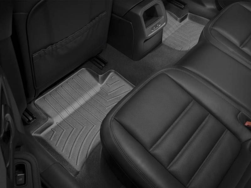 3D килимки для Porsche Macan 2014- чорні задні WeatherTech 442303 46697 фото