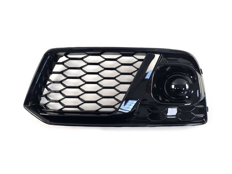 Решетки в бампер Full Black ( в стиле RSQ5 ) на Audi Q5 2016-2020 429148 фото