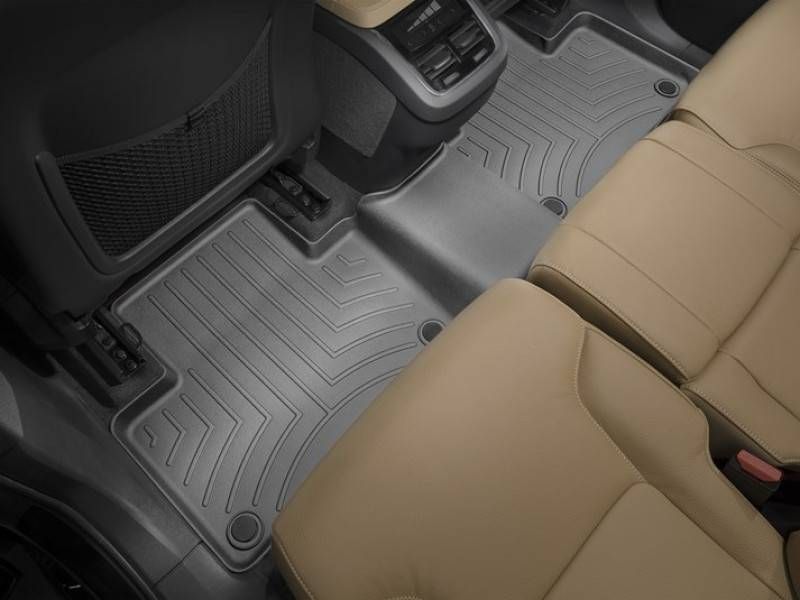 3D килимки для Volvo XC90 2015- чорні задні WeatherTech 448282 47053 фото