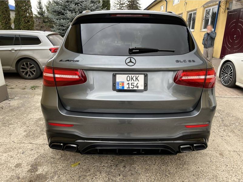 Задний бампер (стиль GLC63 AMG) на Mercedes GLC-class X253 2015-2019 430305 фото