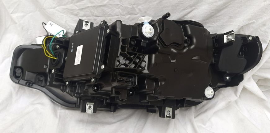 Передние фары на BMW 3 Series F30 2013-2018 FULL LED G20 look вместо оригинальных галогеновых фар 430390 фото