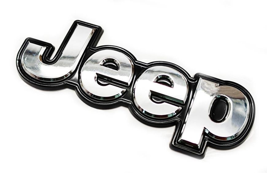 Емблема напис Jeep Renegade хром на кришку багажника 68317240AA 260779 фото