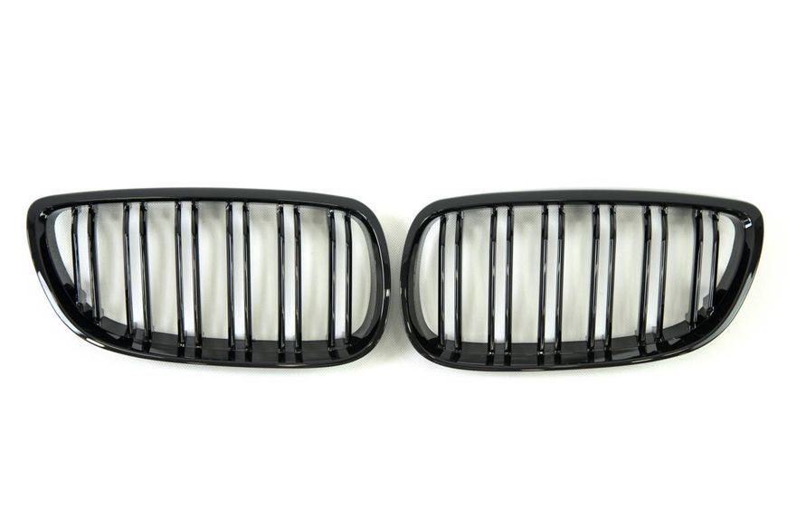 Решітка радіатора на BMW 3 E92, E93 2006-2010 M-Look Black 429039 фото