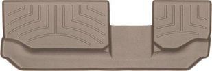 3D килимки для Volkswagen Tiguan 2017- Allspace, Seat Tarraco 2018- бежеві 3 ряд WeatherTech 459894 240202 фото