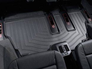 3D килимки для BMW X5 E70, X6 E71 2006-2013 чорні 3й ряд WeatherTech 440953 141597 фото