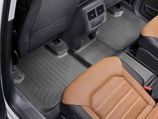 3D килимки для Volkswagen Atlas 2017- чорні задні Bucket Seats WeatherTech 4410842 141417 фото