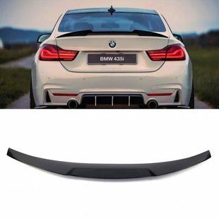 Спойлер на BMW 4 F32 2013-2019 M4 чорний глянець 356239 фото