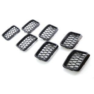 Решітка радіатора на Jeep Grand Cherokee 2017-2021 Black 68317863AA 414446 фото