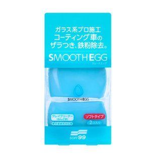 Глина Soft99 Smooth Egg Clay Bar 100 г для кварцових покритів 417667 фото