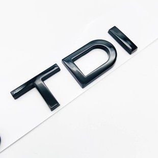 Автологотип емблема напис Audi TDI Black Еdition на кришку багажника 521474 фото