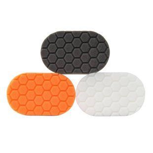Набір аплікаторів для ручної поліровки Chemical Guys Hex-Logic Hand Polishing Applicator Pads Kit 3 шт 417425 фото