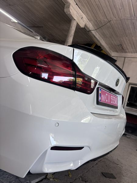 Спойлер на машину BMW 4 F32 2013-2019 M4 черный глянец 356239 фото