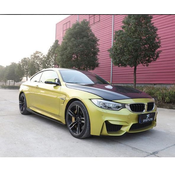 Карбоновий дифузори бокових порогів для BMW М4 F82 2014- під замовлення Carbon359084 359084 фото