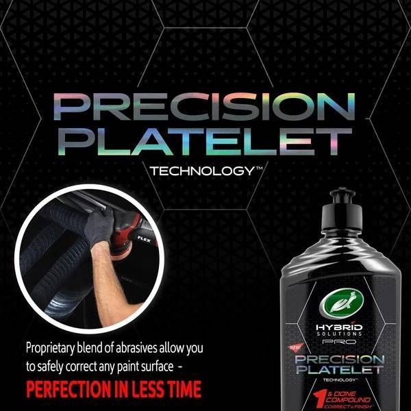 Многокомпонентный финишный полироль Turtle Wax Hybrid Solutions Pro 1 & Done Compound 473 мл 340914 фото