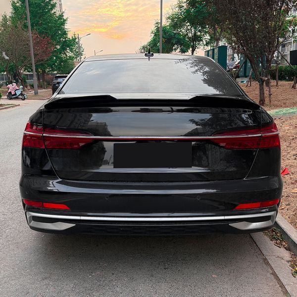 Спойлер на машину Audi A6 C8 2018- PSM черный глянец 523090 фото