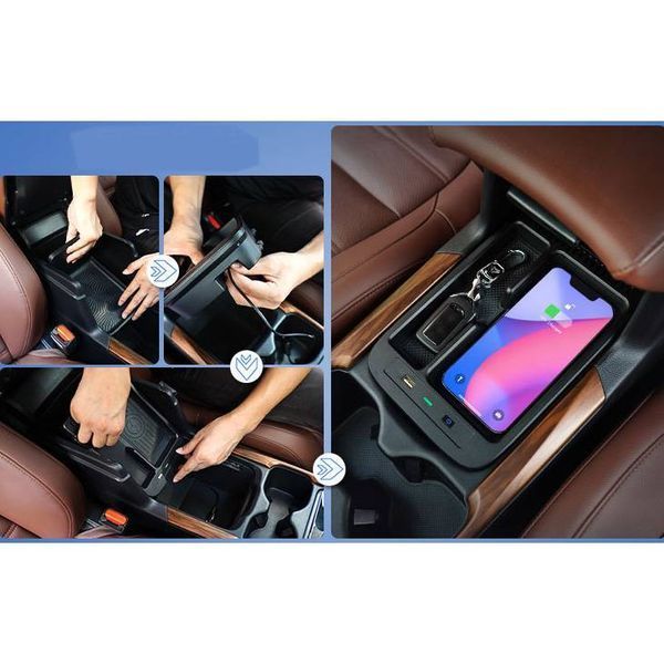 Беспроводная зарядка QI для Honda CR-V 2016-2022 Wireless Charging 416770 фото
