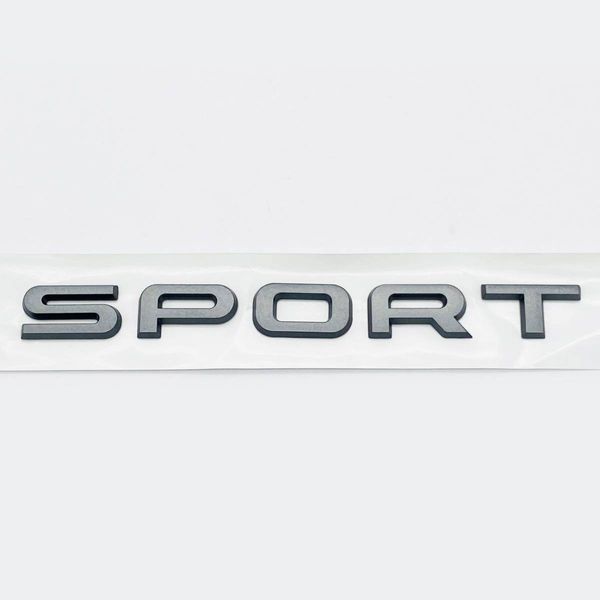 Автологотип шильдик эмблема надпись Range Rover Sport LR169531 для L494 - L461 2014+ графит 423233 фото