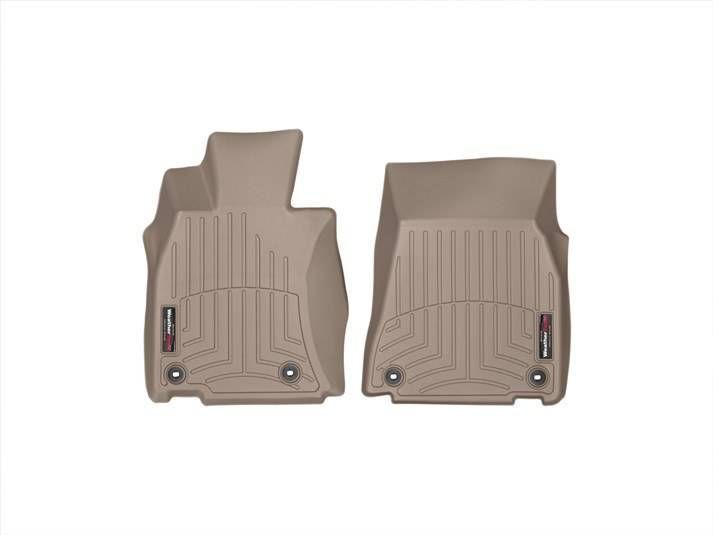 3D коврики для Lexus LS 2012-2107 AWD бежевые передние WeatherTech 455141 46513 фото