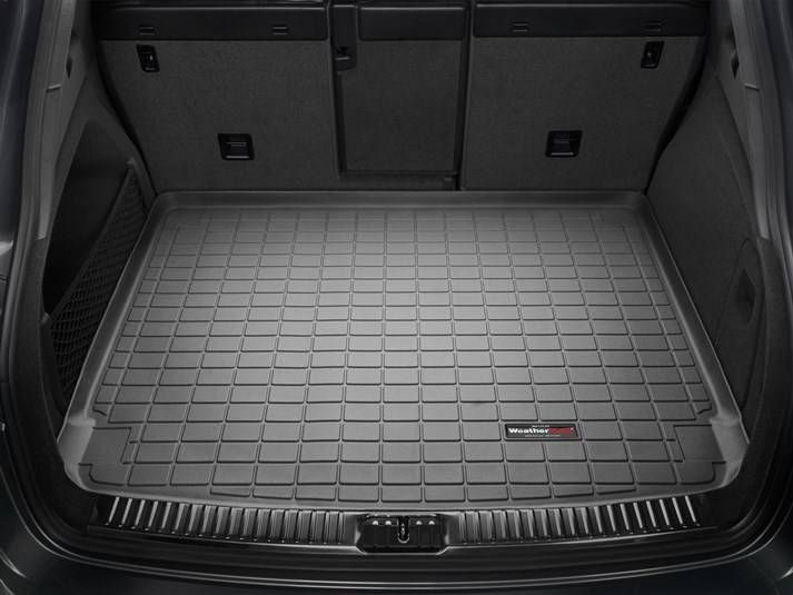 Килимок у багажник для Porsche Cayenne 2010-2018 чорний WeatherTech 40487 46007 фото