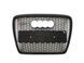 Решітка радіатора на Audi A6 C6 2004-2011 стиль RS6 Black без PDC 427307 фото 4