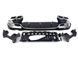 Диффузор (заднего бампера) Chrome Black / Chrome Pipe (стиль E63) AMG на Mercedes E-class W213 2016-2020 427862 фото 2