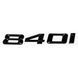 Автологотип емблема напис BMW 840i Black Shadow Edition 422803 фото 1