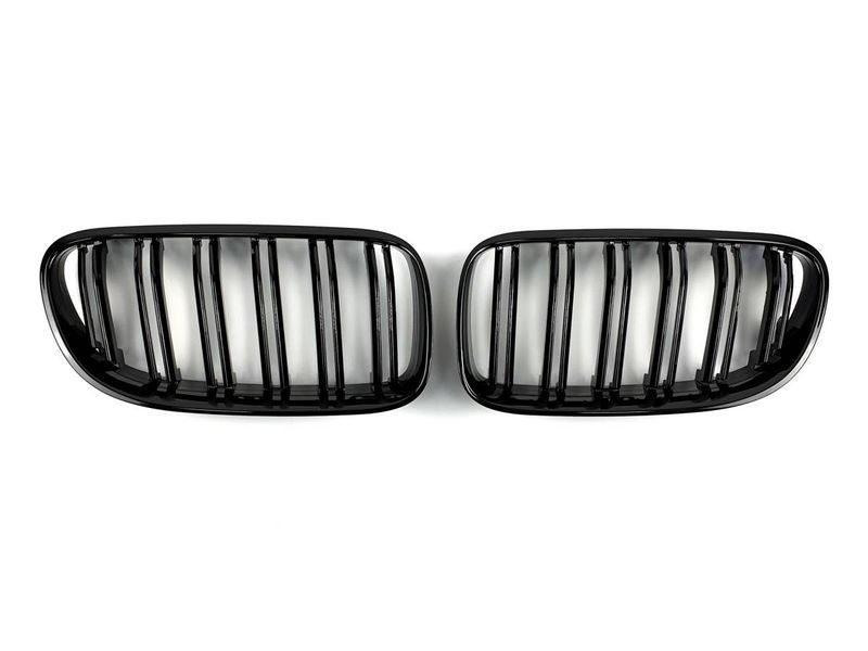 Решетка радиатора на BMW 3 E92, E93 2010-2013 M-Look Black 429040 фото