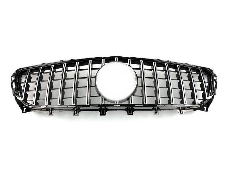Решітка радіатора на Mercedes CLS-class C218 2011-2014 GT Chrome Black 427614 фото