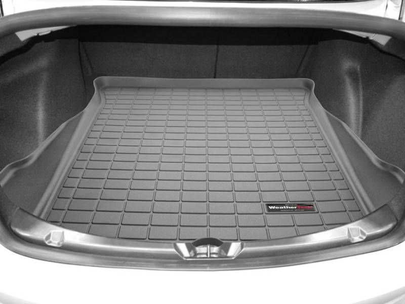 Килимок у багажник для Tesla Model 3 2017- задній чорний WeatherTech 401052 98060 фото