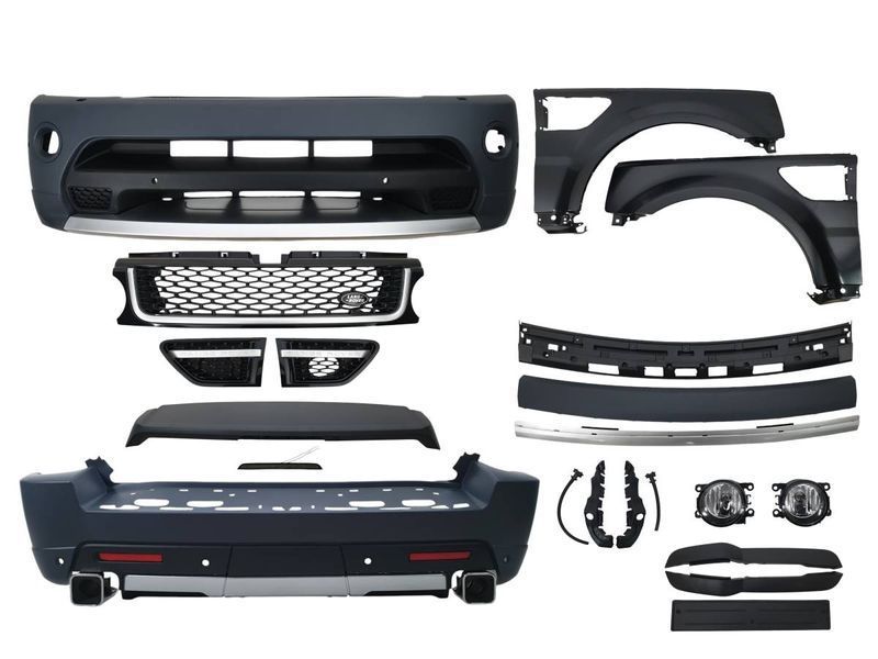 Комплект обвісу передній і задній бампер на Land Rover Range Rover Sport 2010-2013 стиль Autobiography 429760 фото