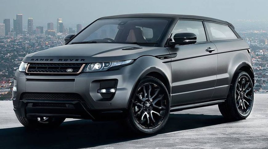 Емблема напис Land Rover Range Rover чорний глянець Lr062324 206670 фото