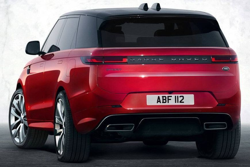Емблема напис Land Rover Range Rover чорний глянець Lr062324 206670 фото